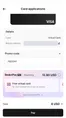 RedotPay checkout with code FB2OFF: Virtual card total $8, 21 October 2026