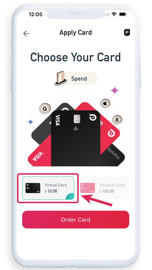 redotpay Virtual Card 